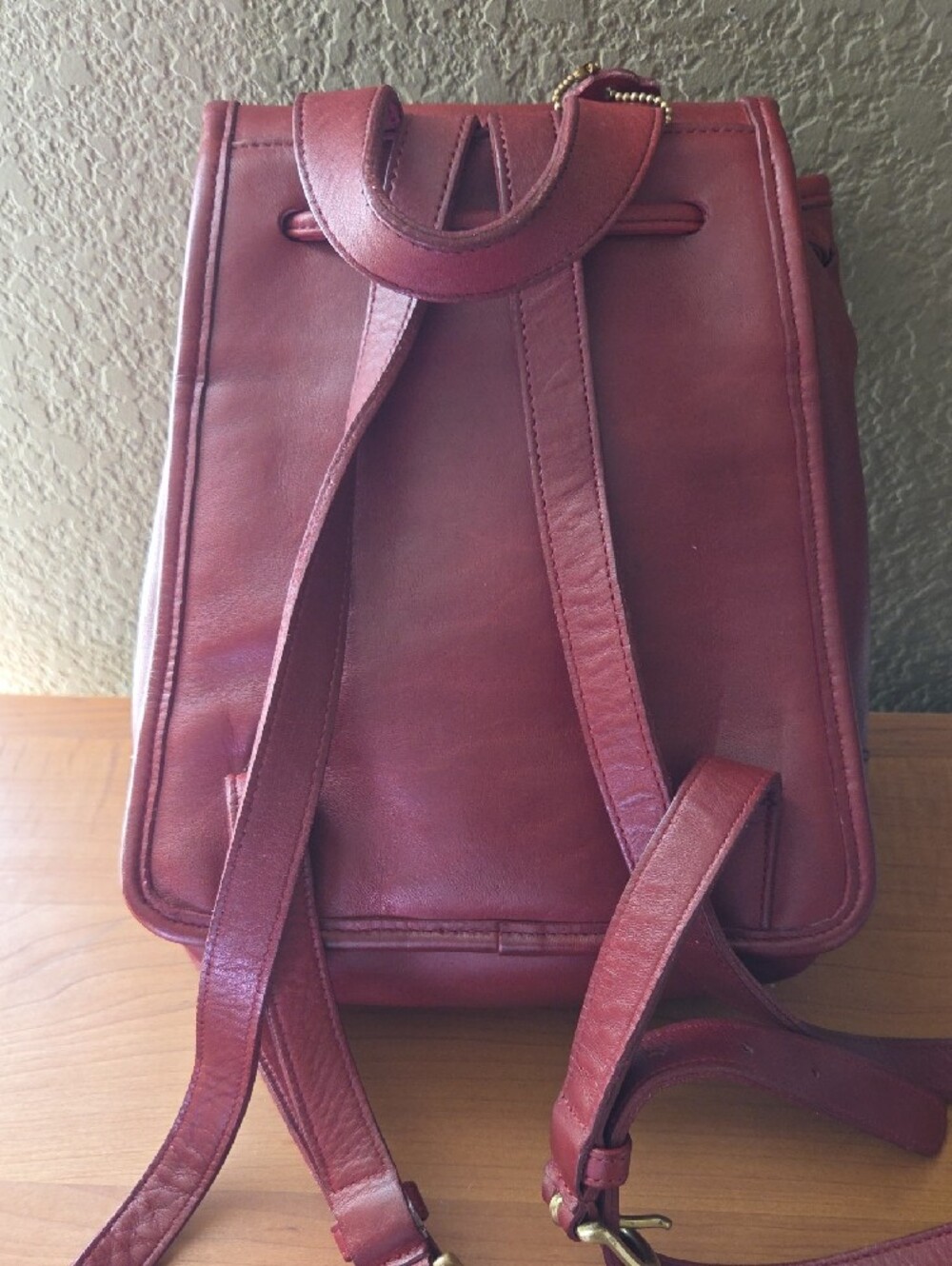 Coach RARE Vintage Glove Tanned Leather Daypack / Backpack - Picture 12 of 16
